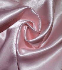 Shiny satin fabric